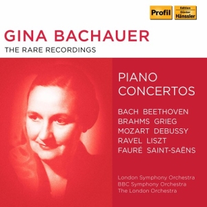 Various - Gina Bachauer - The Rare Recordings i gruppen Externt_Lager / Naxoslager hos Bengans Skivbutik AB (3265345)