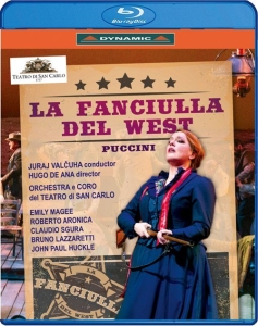 Puccini Giacomo - La Fanciulla Del West (Blu-Ray) i gruppen MUSIK / Musik Blu-Ray / Klassiskt hos Bengans Skivbutik AB (3265357)