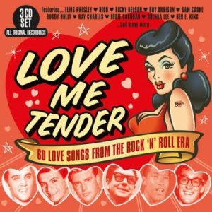 Blandade Artister - Love Me Tender - 60 Love Songs From i gruppen CD / Pop hos Bengans Skivbutik AB (3266656)