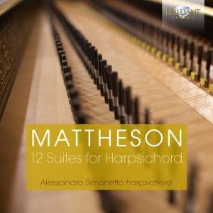 Mattheson Johann - 12 Suites For Harpsichord i gruppen Externt_Lager / Naxoslager hos Bengans Skivbutik AB (3266808)