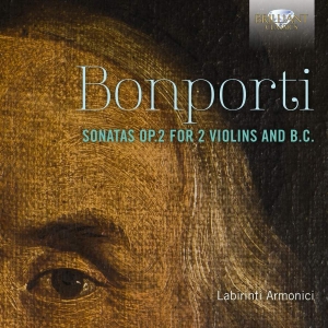 Bonporti F A - Sonatas Op.2 For 2 Violins i gruppen Externt_Lager / Naxoslager hos Bengans Skivbutik AB (3266813)