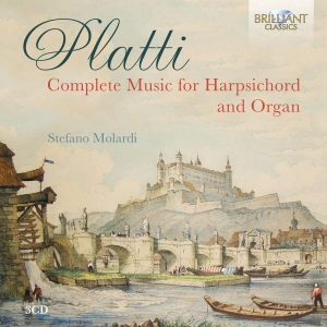 Platti G B - Complete Music For Harpsichord And i gruppen Externt_Lager / Naxoslager hos Bengans Skivbutik AB (3266815)