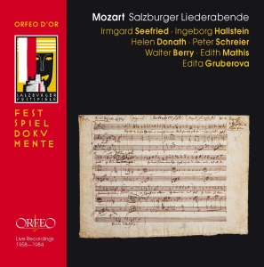 Mozart W A - Lieder i gruppen Externt_Lager / Naxoslager hos Bengans Skivbutik AB (3267018)