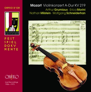Mozart W A - Violin Concerto No. 5 i gruppen Externt_Lager / Naxoslager hos Bengans Skivbutik AB (3267020)