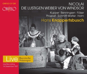 Nicolai Otto - Lustigen Weiber Von Windsor (Die) i gruppen Externt_Lager / Naxoslager hos Bengans Skivbutik AB (3267029)