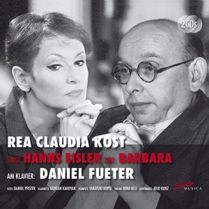 Eisler Hanns - Rea Claudia Kost Sings Hanns Eisler i gruppen Externt_Lager / Naxoslager hos Bengans Skivbutik AB (3274197)