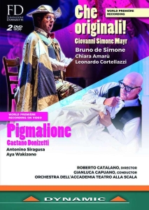 Donizetti Gaetano Mayr Giovanni - Pigmalione Che Originali! (2 Dvd) i gruppen Externt_Lager / Naxoslager hos Bengans Skivbutik AB (3274394)