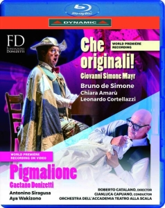Donizetti Gaetano Mayr Giovanni - Pigmalione Che Originali! (Blu-Ray i gruppen MUSIK / Musik Blu-Ray / Klassiskt hos Bengans Skivbutik AB (3274395)