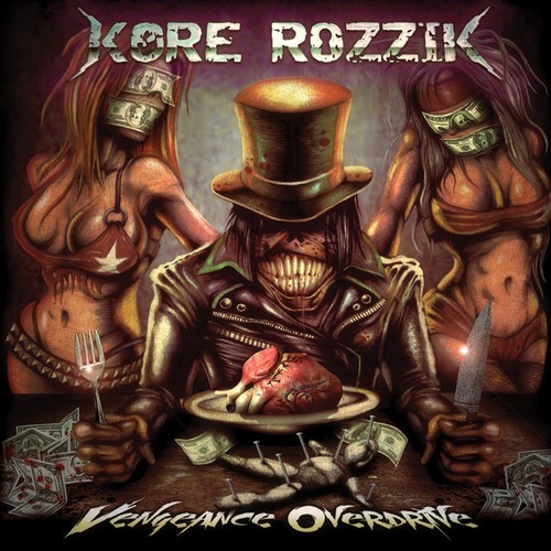 Kore Rozzik - Vengenace Overdrive i gruppen CD / Hårdrock/ Heavy metal hos Bengans Skivbutik AB (3277413)