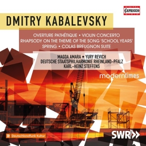 Kabalevsky Dmitry - Orchestral Works & Violin Concerto i gruppen Externt_Lager / Naxoslager hos Bengans Skivbutik AB (3302553)