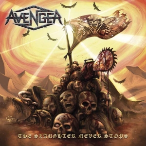 Avenger - The Slaughter Never Stops i gruppen CD / Hårdrock hos Bengans Skivbutik AB (3305419)