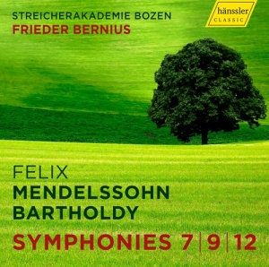 Mendelssohn Felix - String Symphonies Nos. 7, 9 & 12 i gruppen CD / Nyheter / Klassiskt hos Bengans Skivbutik AB (3307139)