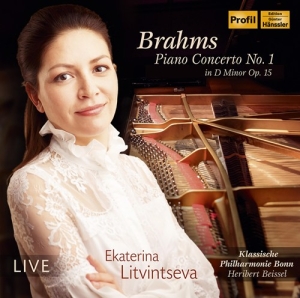 Brahms Johannes - Piano Concerto No. 1 i gruppen Externt_Lager / Naxoslager hos Bengans Skivbutik AB (3307155)
