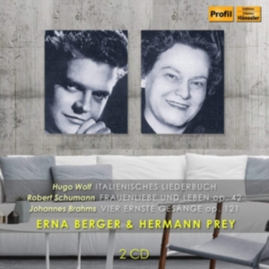 Various - Erna Berger And Hermann Prey i gruppen Externt_Lager / Naxoslager hos Bengans Skivbutik AB (3307171)