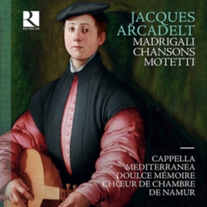 Arcadelt Jacques - Madrigali, Chansons, Motetti i gruppen Externt_Lager / Naxoslager hos Bengans Skivbutik AB (3307173)