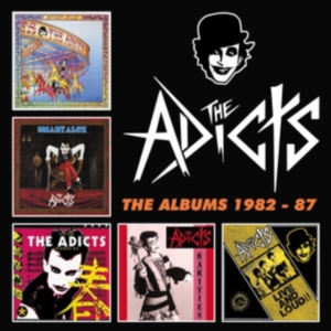 Adicts - Albums 1982-87 i gruppen CD / Pop-Rock hos Bengans Skivbutik AB (3307749)