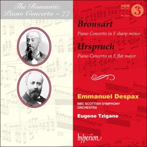 Bronsart Hans Urspruch Anton - Romantic Piano Concerto, Vol. 77 i gruppen CD / Nyheter / Klassiskt hos Bengans Skivbutik AB (3309956)