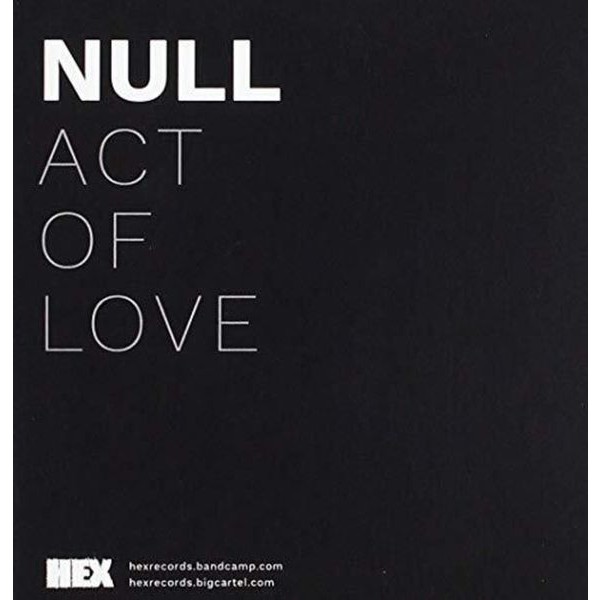 Null - Act Of Love i gruppen CD / Rock hos Bengans Skivbutik AB (3310736)