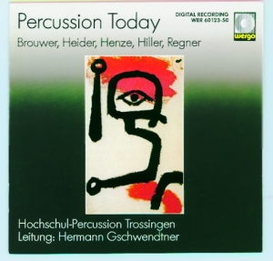 Regner Brouwer Henze Heider + - Percussion Today i gruppen Externt_Lager / Naxoslager hos Bengans Skivbutik AB (3311248)