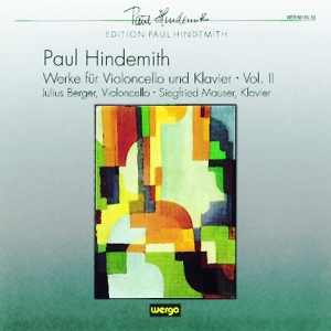 Hindemith Paul - Works For Cello And Piano, Vol. 2 i gruppen Externt_Lager / Naxoslager hos Bengans Skivbutik AB (3311251)