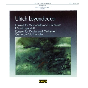 Leyendecker Ulrich - Cello Concerto Piano Concerto Str i gruppen Externt_Lager / Naxoslager hos Bengans Skivbutik AB (3311253)