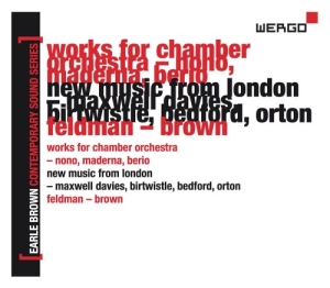 Various - Earle Brown - A Life In Music, Vol. i gruppen Externt_Lager / Naxoslager hos Bengans Skivbutik AB (3312457)