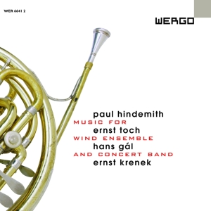 Hindemith Toch Gal Krenek - Music For Wind Ensemble And Concert i gruppen Externt_Lager / Naxoslager hos Bengans Skivbutik AB (3312484)