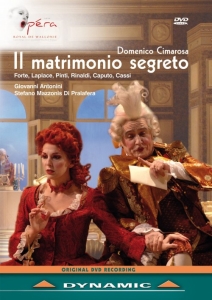 Cimarosa - Il Matrimonio Segreto (Dvd) i gruppen Externt_Lager / Naxoslager hos Bengans Skivbutik AB (3312564)