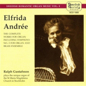 Andree Elfrida - The Complete Organ Works i gruppen Externt_Lager / Naxoslager hos Bengans Skivbutik AB (3317359)