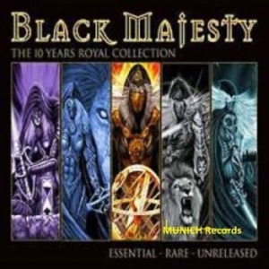 Black Majesty - 10 Years Royal Collection i gruppen CD / Hårdrock/ Heavy metal hos Bengans Skivbutik AB (3319698)