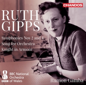 Gipps Ruth - Symphonies Nos. 2 & 4 i gruppen Externt_Lager / Naxoslager hos Bengans Skivbutik AB (3319738)