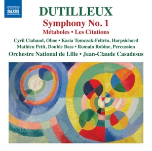 Dutilleux Henri - Symphony No. 1 Métaboles Les Cita i gruppen Externt_Lager / Naxoslager hos Bengans Skivbutik AB (3320162)