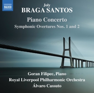 Braga Santos Joly - Piano Concerto Symphonic Overtures i gruppen Externt_Lager / Naxoslager hos Bengans Skivbutik AB (3320164)