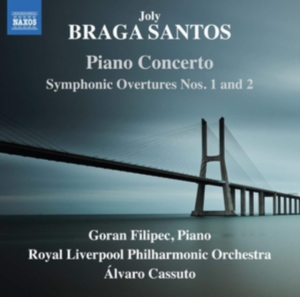 Braga Santos Joly - Piano Concerto Symphonic Overtures i gruppen Externt_Lager / Naxoslager hos Bengans Skivbutik AB (3320164)