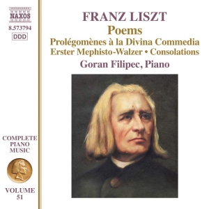 Liszt Franz - Complete Piano Music, Vol. 51: Poem i gruppen Externt_Lager / Naxoslager hos Bengans Skivbutik AB (3320169)
