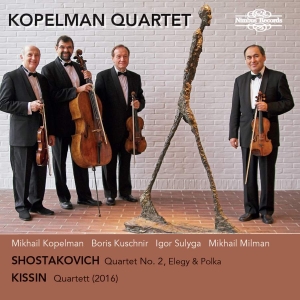 Shostakovich Dmitry Kissin Evgen - Works For String Quartet i gruppen Externt_Lager / Naxoslager hos Bengans Skivbutik AB (3320512)