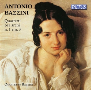 Bazzini Antonio - String Quartets Nos. 1 And 3 i gruppen Externt_Lager / Naxoslager hos Bengans Skivbutik AB (3320526)