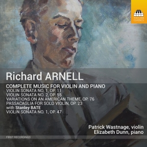 Arnell Richard - Complete Music For Violin And Piano i gruppen Externt_Lager / Naxoslager hos Bengans Skivbutik AB (3320527)