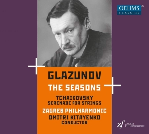 Glazunov Alexander Tchaikovsky P - The Seasons Serenade For Strings i gruppen Externt_Lager / Naxoslager hos Bengans Skivbutik AB (3320895)