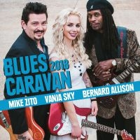 Zito Mike Vanja Sky And Bernard Al - Blues Caravan 2018 (Cd+Dvd) i gruppen CD / Blues,Jazz hos Bengans Skivbutik AB (3322167)