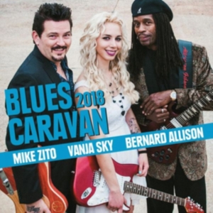 Zito Mike Vanja Sky And Bernard Al - Blues Caravan 2018 (Cd+Dvd) i gruppen CD / Blues,Jazz hos Bengans Skivbutik AB (3322167)