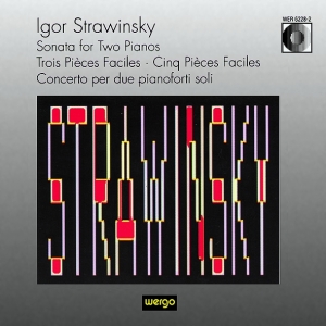 Stravinsky Igor - Sonata For Two Pianos Trois Pièces i gruppen Externt_Lager / Naxoslager hos Bengans Skivbutik AB (3322417)