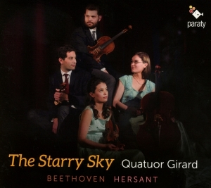 Quatuor Girard - Beethoven & Hersant i gruppen CD / Klassiskt,Övrigt hos Bengans Skivbutik AB (3322857)