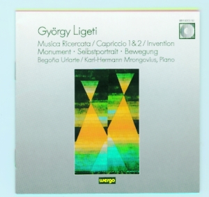 Ligeti György - Musica Ricercata Capriccio 1 & 2 i gruppen Externt_Lager / Naxoslager hos Bengans Skivbutik AB (3323859)