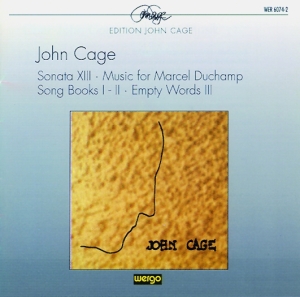 Cage John - Sonata Xiii Music For Marcel Ducha i gruppen Externt_Lager / Naxoslager hos Bengans Skivbutik AB (3323860)