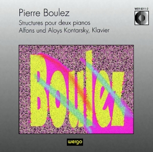 Boulez Pierre - Structures Pour Deux Pianos i gruppen Externt_Lager / Naxoslager hos Bengans Skivbutik AB (3329520)