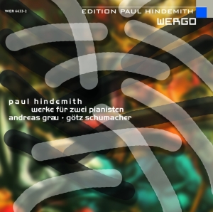 Hindemith Paul - Works For Two Pianos i gruppen Externt_Lager / Naxoslager hos Bengans Skivbutik AB (3329531)