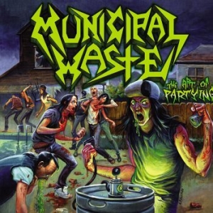 Municipal Waste - Art Of Partying (Digipack) i gruppen CD / Hårdrock hos Bengans Skivbutik AB (3330412)
