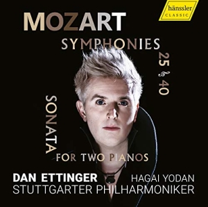 Mozart W A - Symphonies Nos. 25 & 40 Sonata For i gruppen CD / Klassiskt hos Bengans Skivbutik AB (3332317)