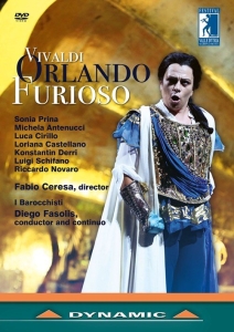 Vivaldi Antonio - Orlando Furioso (2 Dvd) i gruppen Externt_Lager / Naxoslager hos Bengans Skivbutik AB (3332342)
